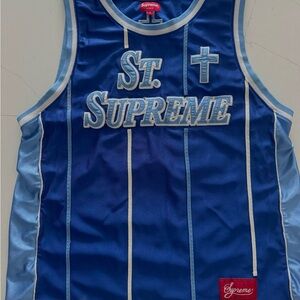 St. Supreme Basketball Jersey
